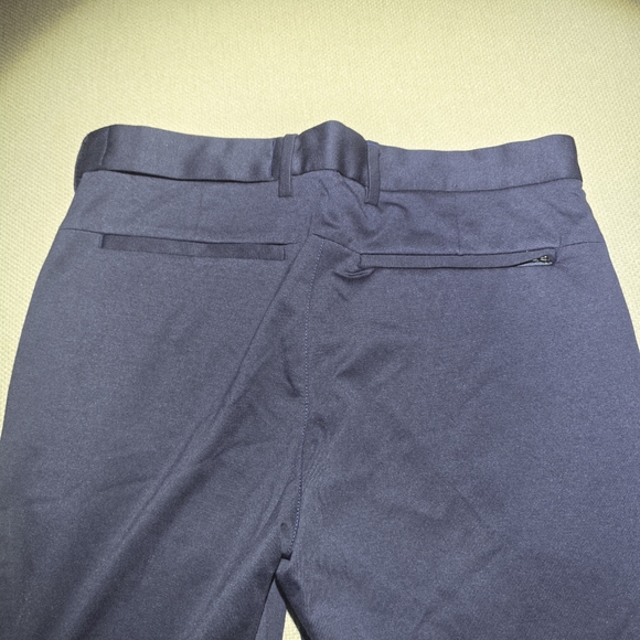 Banana Republic Slim Fit Stretch Preppy Navy Blue Men's Size 31x32 Pants - Picture 8 of 16